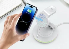 3-in-1 15W Magnetic Wireless Charging Stand X541