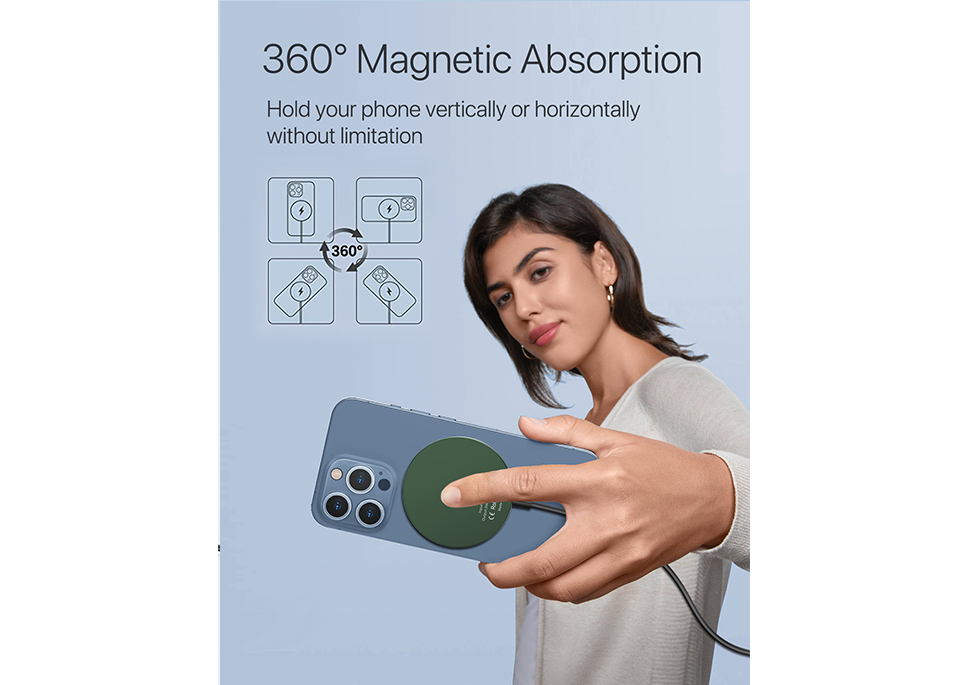 Magsafe Charger Model X435（Green）